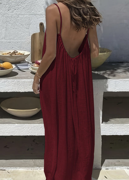 Isla Backless Maxi Dress